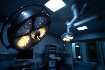 Fototapeta premium Beijing's hospital operating room is equipped with surgical equipment in China