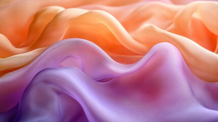 Obraz premium Abstract Pastel Ombre Silk Fabric Texture