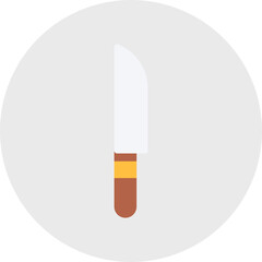 Knife icon single vector illustration