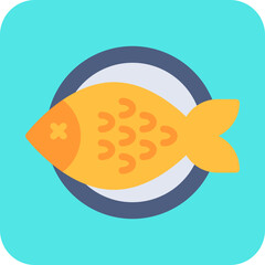 Fish icon single vector illustration