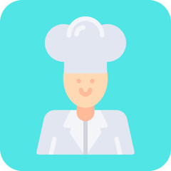 Chef icon single vector illustration