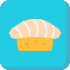 Nigiri icon single vector illustration