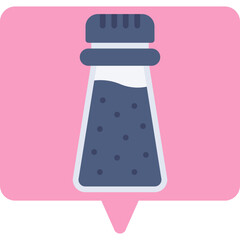 Pepper icon single vector illustration