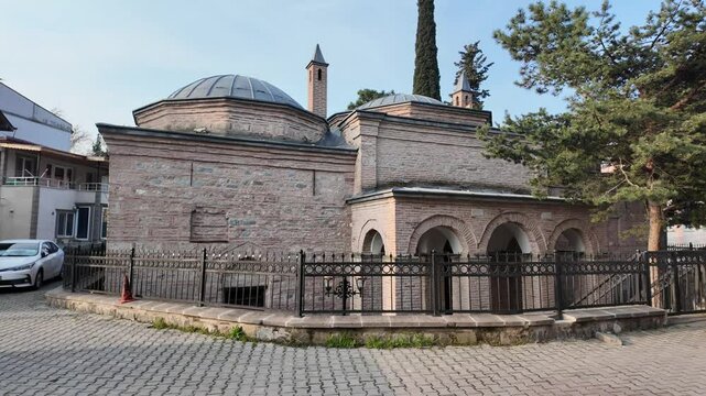 The Sinan Bey Complex, located in Geyve, Sakarya, Turkey, was built during the Ottoman period in the 15th century.