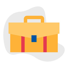 Portfolio icon single vector illustration