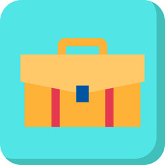 Portfolio icon single vector illustration