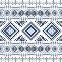 Ethnic aztec border design. Vector illustration. Tribal design, geometric symbols for border, frame, logo, cards, decorative paper. 