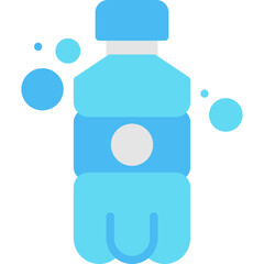 Soda Bottle icon single vector illustration