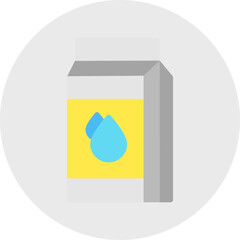 Milk Carton icon single vector illustration