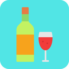 Beverages icon single vector illustration