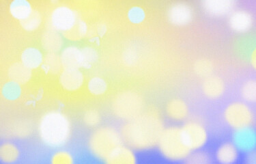 Obraz premium 優しいカラーのカラフルなイルミネーションの背景