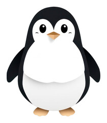 Naklejka premium PNG Penquin penguin animal bird.