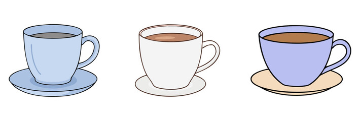 plain coffee icon, plain coffee vector illustration-simple illustration of plain coffee, perfect for plain coffee logos and icons