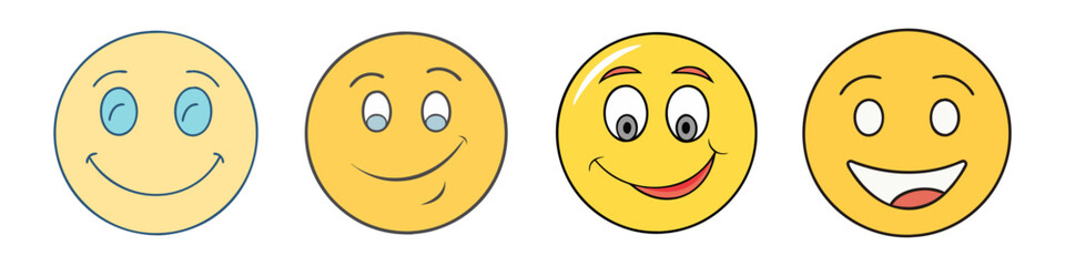 smile face icon, smile face vector illustration-simple illustration of smile face, perfect for smile face logos and icons
