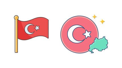 turkey icon, turkey vector illustration-simple illustration of turkey, perfect for turkey logos and icons