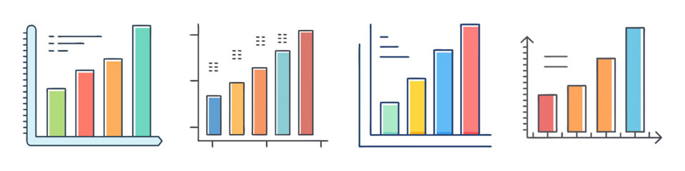 bar graph icon, bar graph vector illustration-simple illustration of bar graph, perfect for bar graph logos and icons