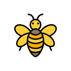 ladybug doodle icon vector illustration on transparent background
