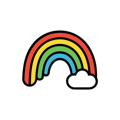 abstract rainbow background