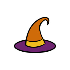 Fototapeta premium traffic cone with hat