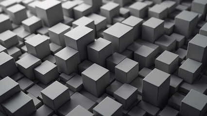 Fototapeta premium abstract 3d cubes background