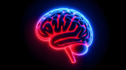 abstract human brain