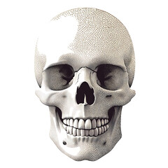 Detailed Human Skull Model