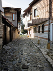Panorama of The Old town of Nessebar, Bulgaria