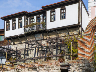 Panorama of The Old town of Nessebar, Bulgaria