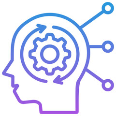 Obraz premium Critical Thinking Icon