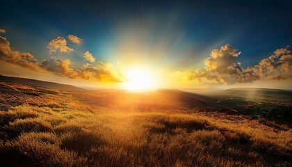 Obraz premium Sun in noon