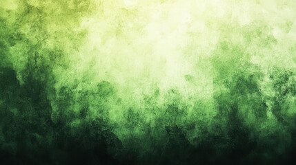High-resolution green watercolor background featuring dark emerald and moss textures, ideal for design projects, presentations, and artistic applications.