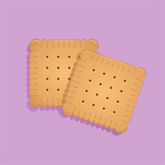 Two biscuits