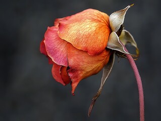 Withered Rose, Close-up