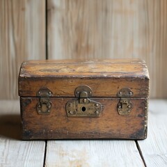 Wooden Chest on Wooden Floor