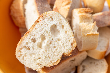 bakery bread detail crumb shot slice of bread closeup texture detail