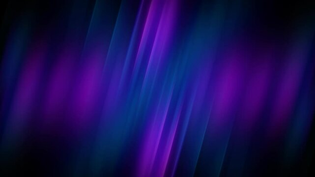 abstract modern blue and dark pink and purple background animation with blurred glowing lightstreaks. 4K seamless loop