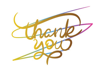 thank you text for label design