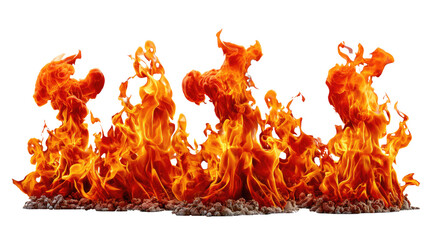 Fiery Inferno:  A dramatic and intense image of a raging inferno, with flames dancing and swirling in a mesmerizing display of power and energy. The vibrant red, orange.