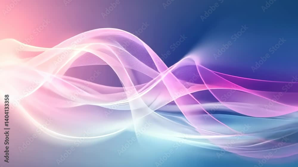 Poster beautiful swirling patterns of light and color create a mesmerizing atmosphere in a digital art disp