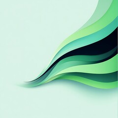 Obraz premium Curved business banner with a modern design