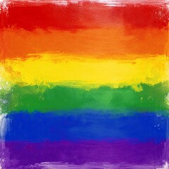 creative border frame illustration of abstract rainbow background wallpaper gay pride LGBT flag banner with space for copy background, graphic resource