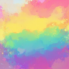 Fototapeta premium creative border frame illustration of abstract rainbow background wallpaper gay pride LGBT flag banner with space for copy background, graphic resource