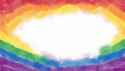 creative border frame illustration of abstract rainbow background wallpaper gay pride LGBT flag banner with space for copy background, graphic resource