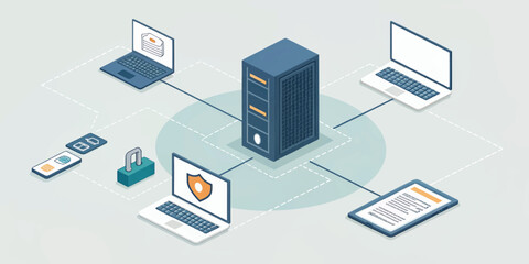 Server_Network_Security_Data_Protection_Devices_Connected