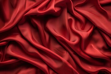 Obraz premium red silk background