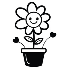 flower, illustration, vector, nature, spring