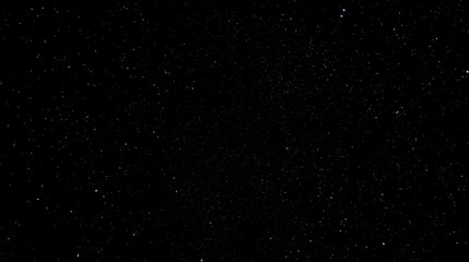 A high-definition starry sky with a pure black background, featuring scattered stars throughout, captured in high resolution and quality. Perfect for concepts related to space, astronomy, and night