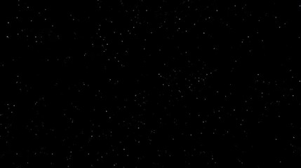 A high-definition starry sky with a pure black background, featuring scattered stars throughout, captured in high resolution and quality. Perfect for concepts related to space, astronomy, and night