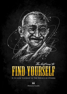 find yourself mahatma gandhi quote