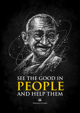 see the good in people mahatma gandhi